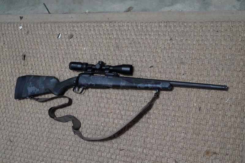 Savage 110 Apex .308win fluted and threaded