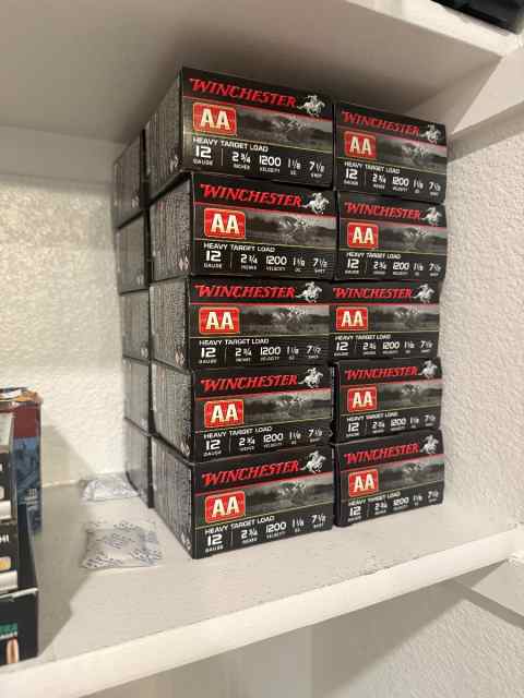 Winchester AA #7.5 12ga Shells - 20boxes