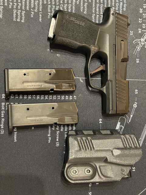 Sig P365X  3.1 barrel