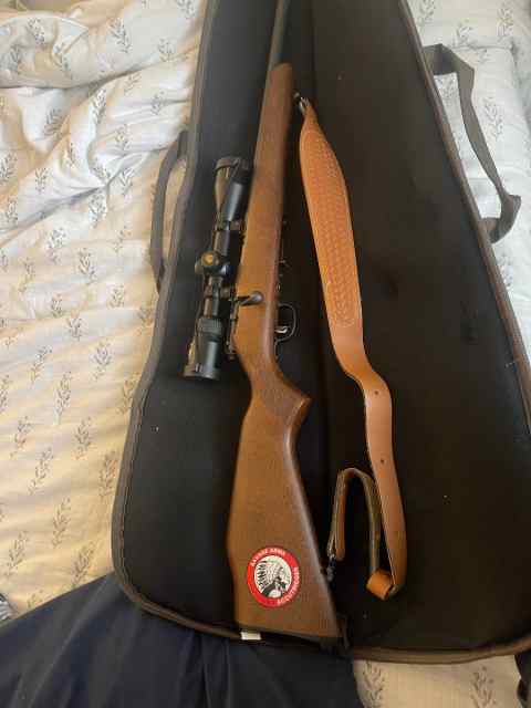 Savage 17 HMR with Bull Barrel 