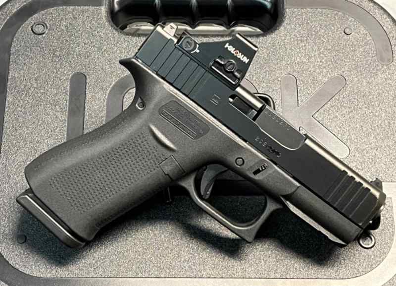 Glock 43X MOS 9mm Pistol