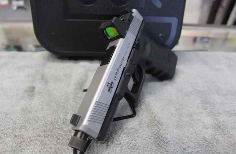 Glock 17 Gen3 MOS SP1 Piazza Trijicon RMR Fluted
