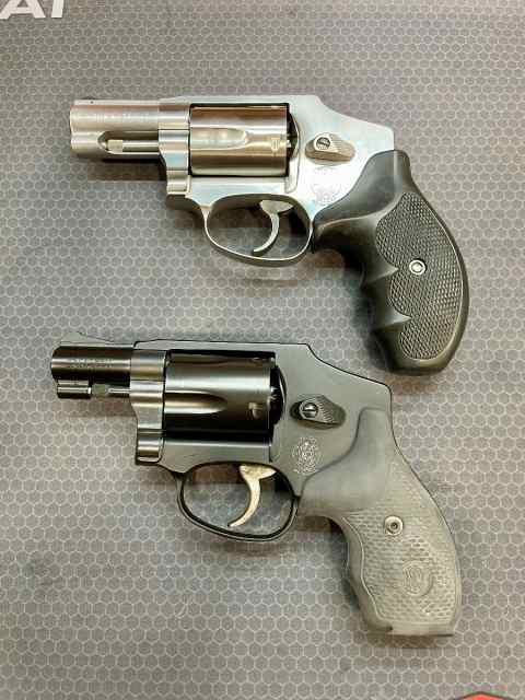 Smith &amp; Wesson 357 Mod 640, 38+P Mod 442 Airweight