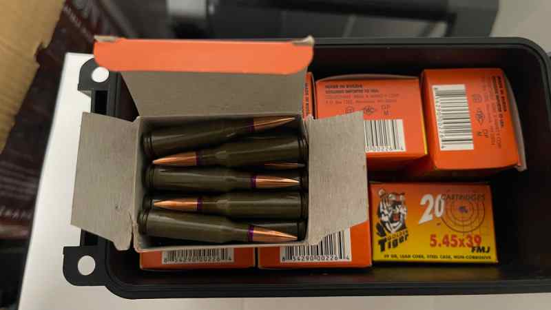 Golden Tiger  5.45x39 Russian Ammo