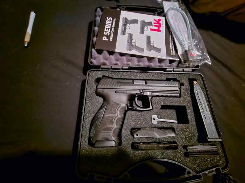 Heckler &amp; Koch H&amp;K-HK P30L V3 9mm with Compensator