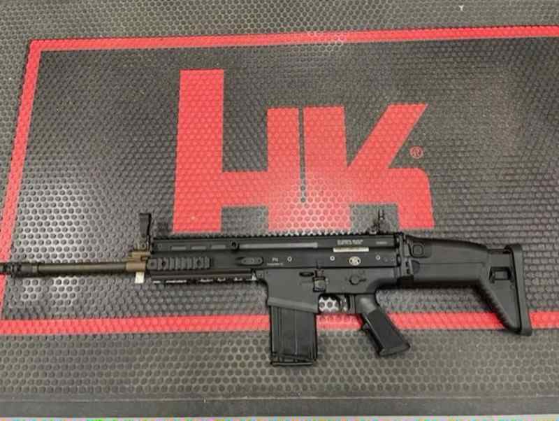 USED FN SCAR 17S 7.62X51 SEMI AUTO BLK BELGIUM