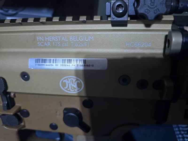 FN Scar 17 FDE RCH Belgian