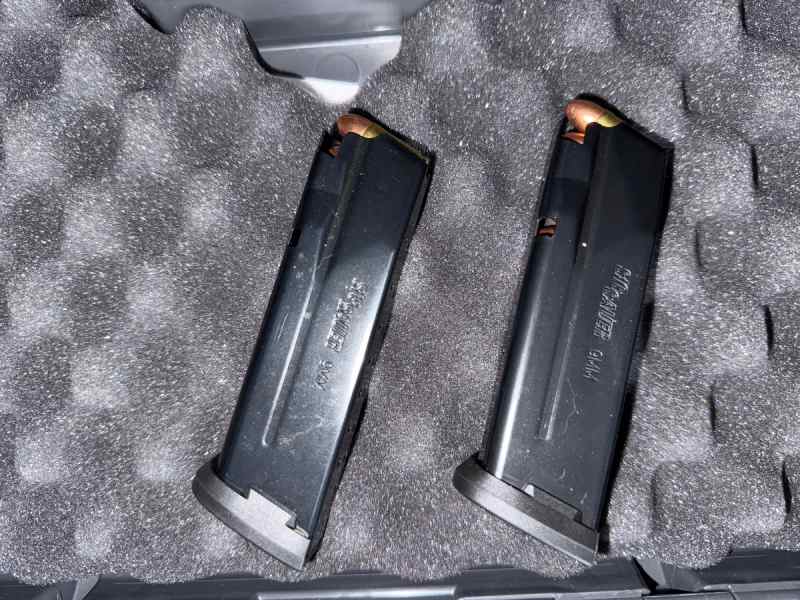 Sig Sauer OEM 17 round magazines macro size. 
