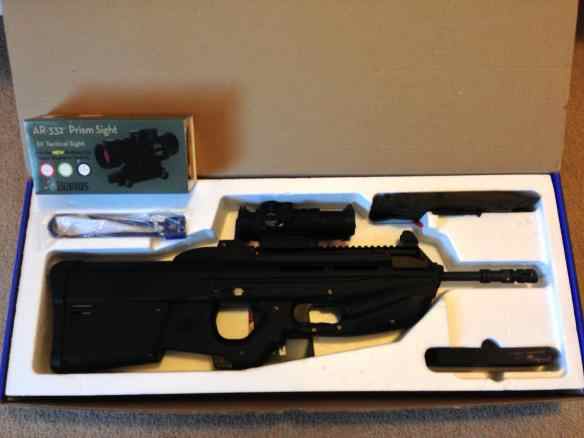 FS 2000 Burris AR-332 Sight