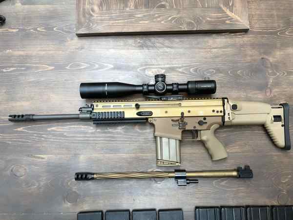 FN SCAR 17 with MATCH 6.5 CREEDMOOR BARREL