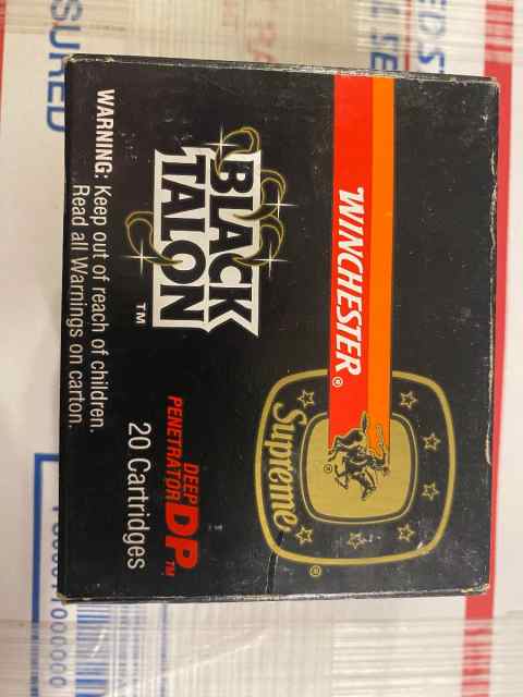 FS: Winchester Black Talon 147gr 9mm - Box of 20