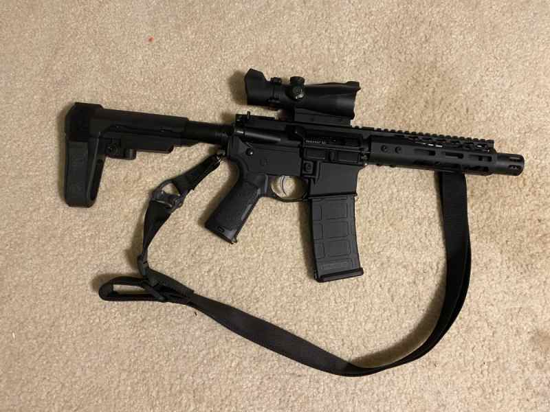 7.5&quot; AR Pistol in 5.56/223