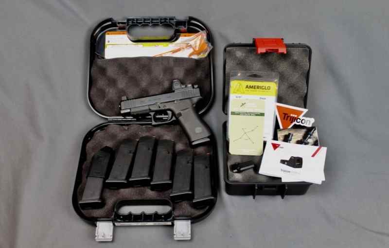 Glock 48 MOS 9mm RMR CC, Ameriglo SH sights, 