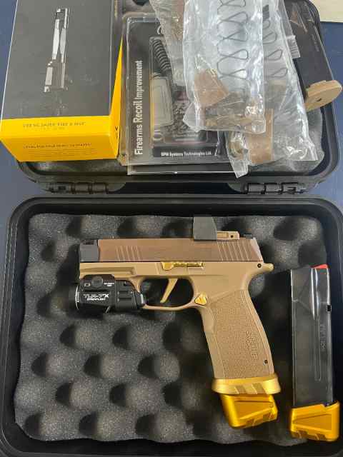 Custom Sig P365x xl custom works 9mm