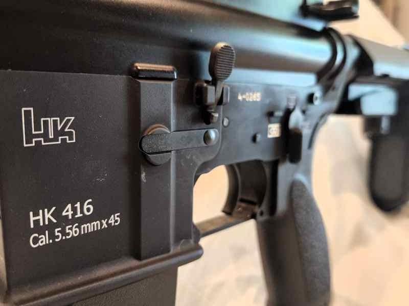 HK 416 BRN-4 w/HK Rail and HK Gas Block 10.4&quot;