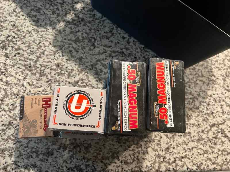 50 Action Express Desert Eagle ammo for sale