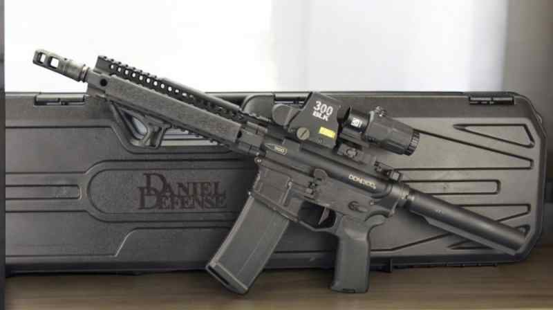 Daniel Defense DDM .300 blackout. Radian AX556 