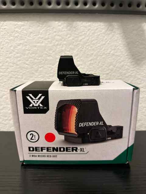 Vortex Defender-XL Micro Red Dot – 2 MOA