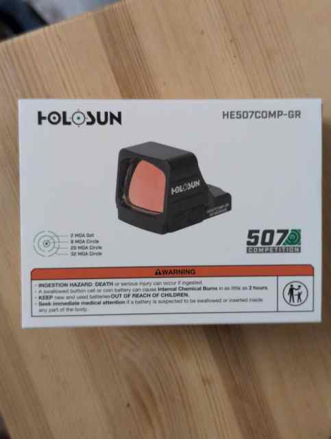 Holosun 507 Comp green dot