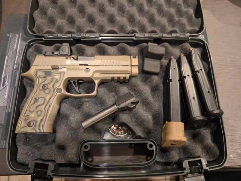 Sig Sauer AXG Scorpion w/RMR and Comp (WTS/WTT)