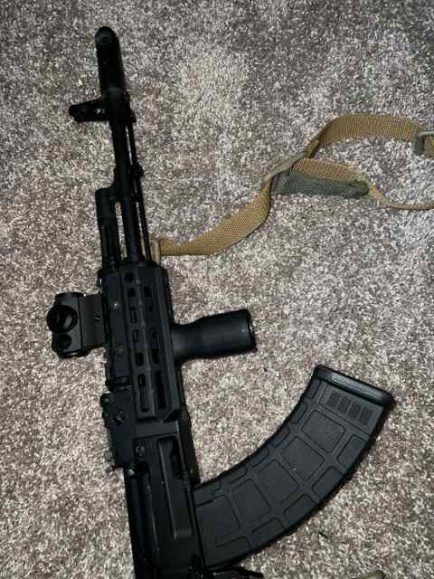 Arsenal SAM7 SF AK47 7.62 X 39 with ammo and ruck