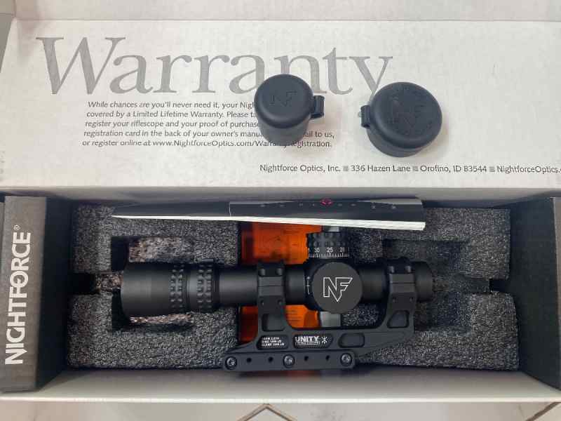 Trade Nightforce NX8 1-8x24