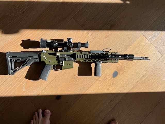 Mossberg MMR AR-15 with scope, light and ammo