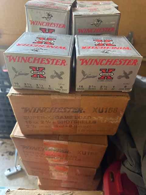Winchester 16 GA 2 3/4 8 Lead shot