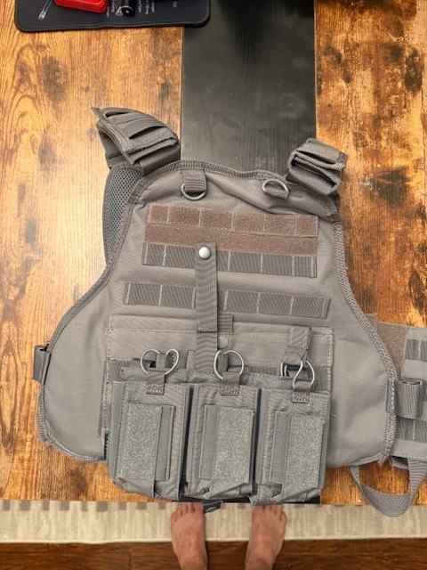 Tactical Plate Carrier with front/Back Level IIIA