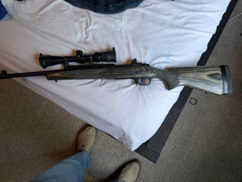 Ruger Gunsite Scout .308 with optic