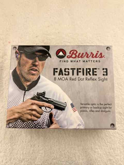 burris fast fire 3 