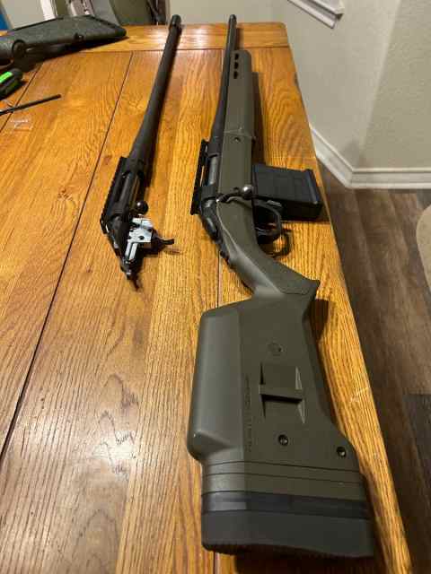 Ruger americans 22-250-6.5 creedmoor 