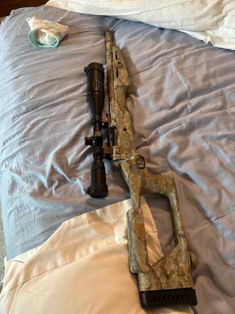 Savage Scout 308 with Bull Barrel and custom stock