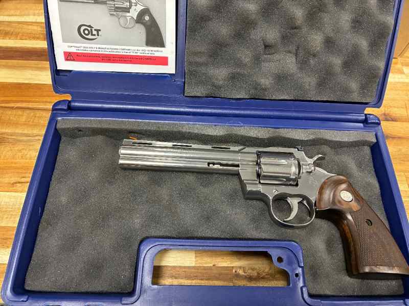 Colt Python 6&quot; Stainless 2022 Edition .357 Mag