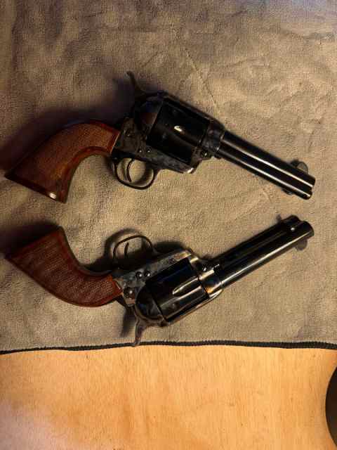 Pair of Uberti El Patron 1873 SAA 38/357mag