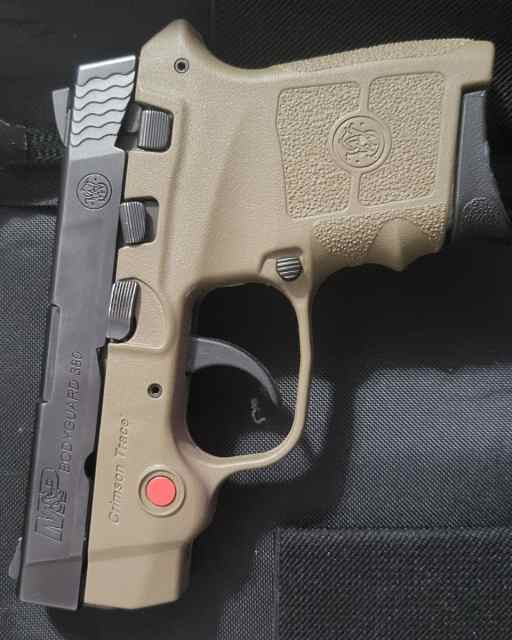 380acp Smith and Wesson bodyguard 
