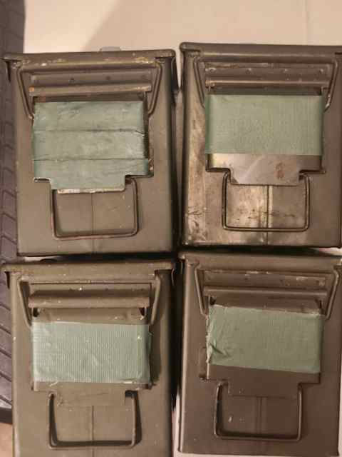 Ammo cans - 50 cal heavy duty military 