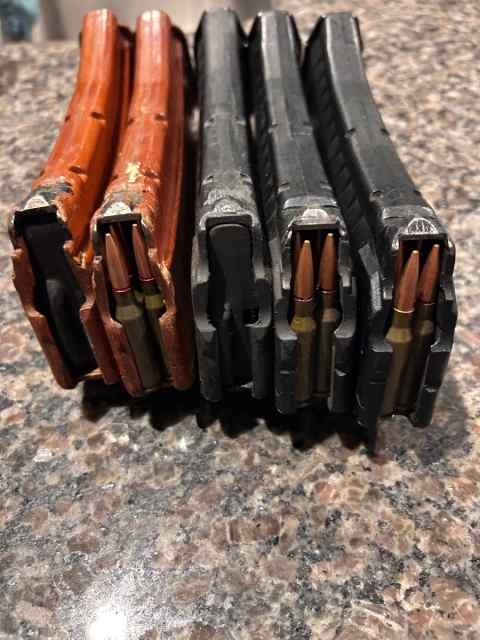 AK 74 5.45 mags &amp; ammo