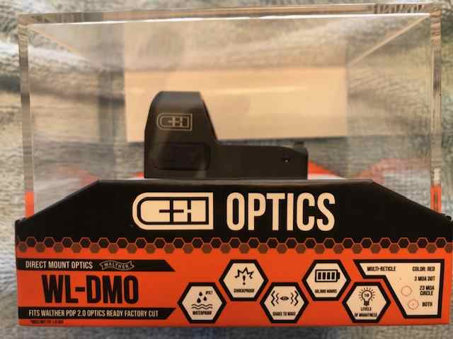 C&amp;H Precision Direct Fit Optic for Walther PDP 2.0