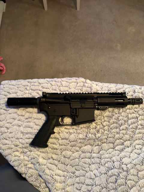 Micro ARP 5.56 5 inch barrel 