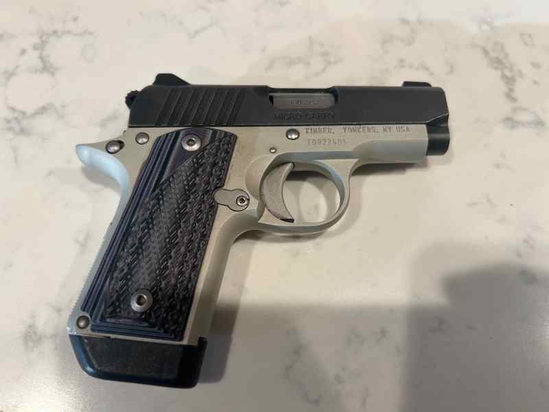 Kimber Micro Carry 380, stainless steel, 2-tone