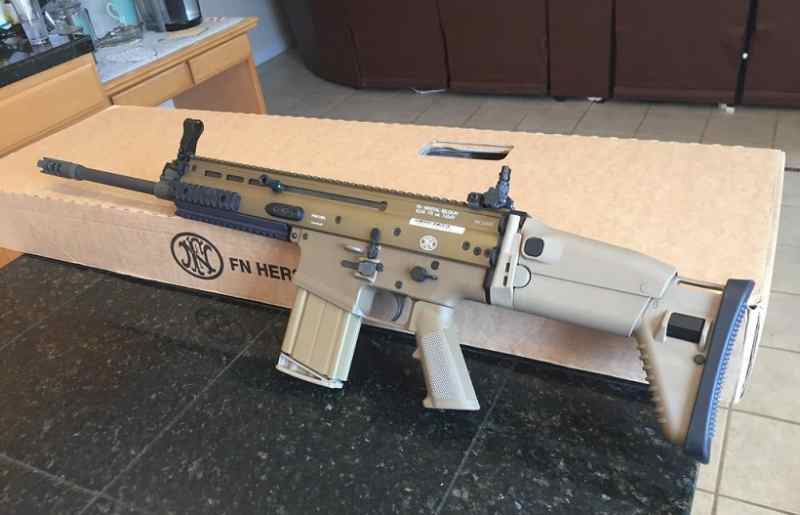 SCAR 17s FDE NIB SCAR .308 FN Herstal 7.62x51mm