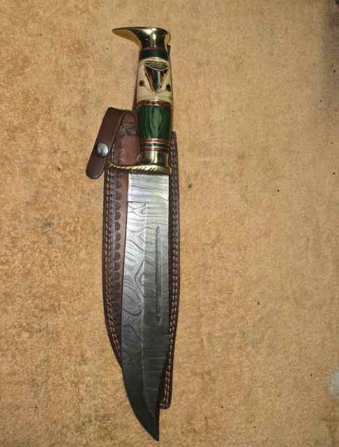 Damascus custom knife WTS