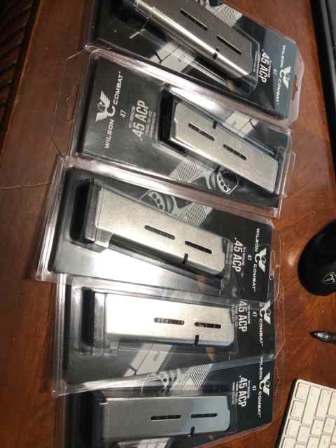 Wilson Combat 1911 .45acp mags