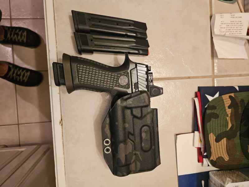 Sig Sauer P320 SPECTRE COMP Blackout 