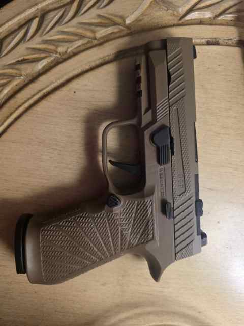 Sig P320 Grey Ghost precision complete slides 3.9
