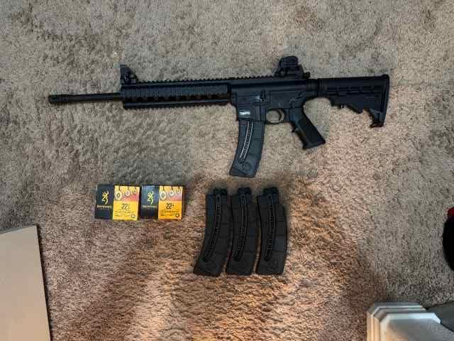 Smith and Wesson M&amp;P Sport .22 bundle