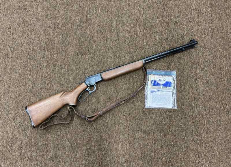 1957 Golden Marlin 39-A chambered in 22