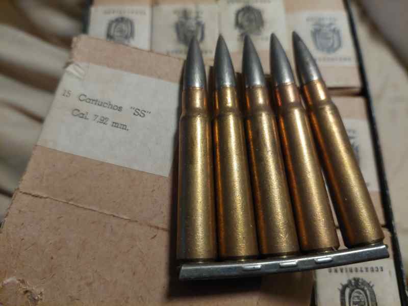 450rnds Ecuadorian 8mm Mauser Ammo