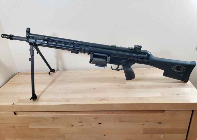 PTR Belt-Fed Semi-Auto Rifle HK21 Clone 7.62mm